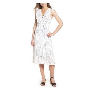 LOST + WONDER: Ruffle midi dress